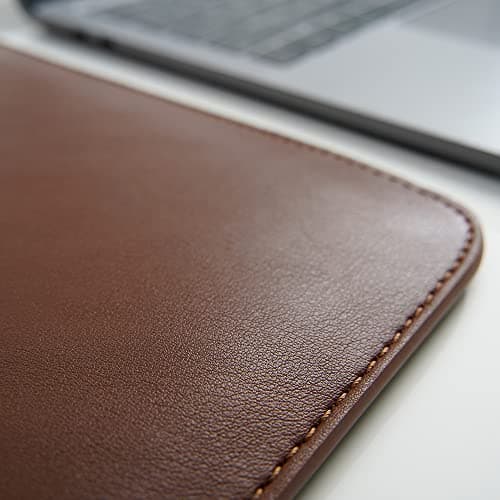 Benfan Laptop Sleeve 13 Inch Compatible with 2024 MacBook Air 13 M3 M2 M1, New MacBook Pro 13 M2 M1 Color Dark Brown — view 3