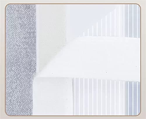 Magnetic Thermal Insulated Curtain for Doors - Cold Protection Heat Shielding Fly Screen Balcony Door Drapes Grey Stripe 70x190cm Energy Saving Home Decor — view 3
