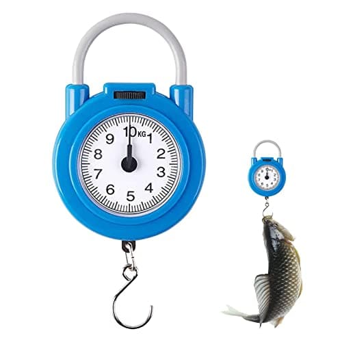 Hand Scale to Weigh Luggage | Handheld Luggage Scale Travel | High Sensitivity Light Weight Weighting Supplies with ABS Handle Portable for Luggage, Outdoor, Kitchen, Pack Keloc