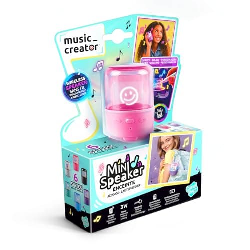 Canal Toys Music Creator Mini Speaker – Portable Wireless LED Speaker