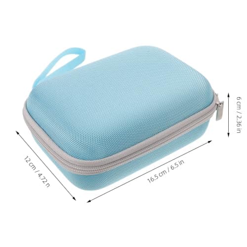 UKCOCO Sky-Blue Hard EVA Diabetic Supplies Organizer Case for Travel — view 2