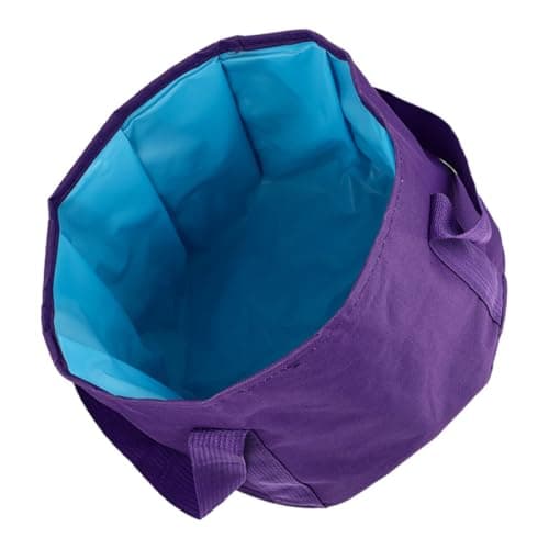 Foldable Foot Soak Bucket 15l Oxford Cloth Peva Portable Handles