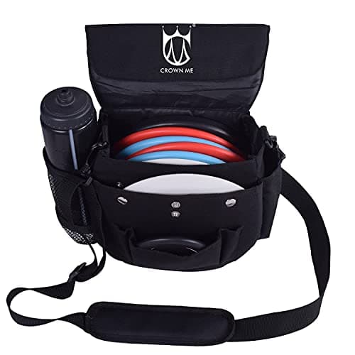 Crown ME Disc Golf Starter Kit - Includes 1 Bag with Bottle Holder and Accessory Pocket, 2 Drivers, 2 Mid-Range Discs, 2 Putters, 1 Mini Disc Marker and 1 Towel — view 3
