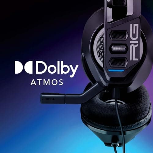 RIG 300 PRO HC Multiplatform Universal Gaming Headset for Xbox, PlayStation, Windows 10/11 PC, Nintendo Switch - Dolby Atmos Activation Code for Xbox/PC - Limited Edition Cosmic Purple — view 5