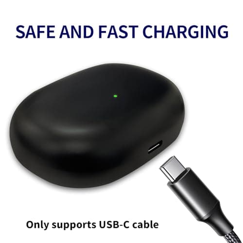 MIOLLYBO Upgraded Replacement Charging Case for Beats Solo Buds with 660mAh Built-in Battery, Sync Button & Pop-Up Pairing Portable Charging Dock, USB-C Charging Port (Earbuds Not Included) — view 6