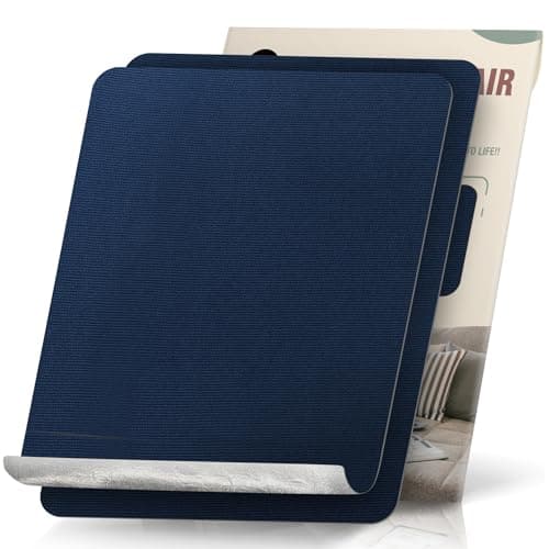 OAZ 2 Pieces 23x28 cm Canvas Repair Patches Fabric Patch Self-Adhesive Canvas Repair Tape Waterproof Outdoor Gear Repair Patch Kit for Boat Cover Tent Awning Sun Shade Sofa Lounge Chair Navy Blue