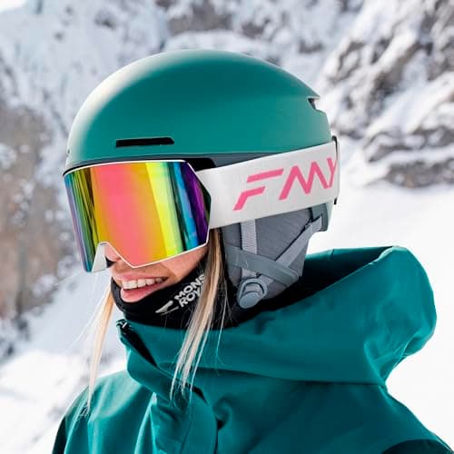 FMY OTG Ski Goggles,Snowboard Goggles for Men,Women & Youth Anti Fog — view 2
