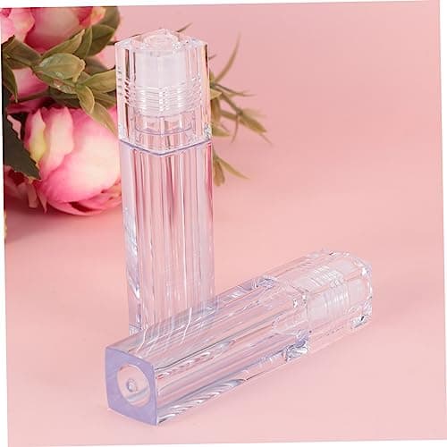 WOONEKY 6.5ml Refillable Lip Oil Roller Bottle Plastic 10 Pack with Lid — view 4