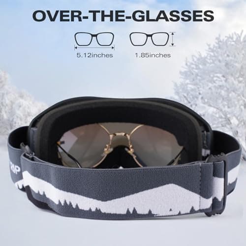 Supertrip Adult Ski Goggles for Men Womens — view 4