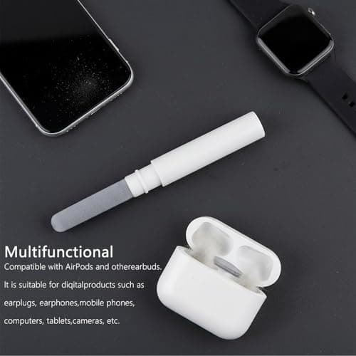 TwinkleHom AirPod Cleaning Kit - New Generation Multifunctional Cleaning Pen for Bluetooth Earphones, Phone Speakers, Keyboards & Electronic Devices | Portable Travel Cleaning Tools — view 6