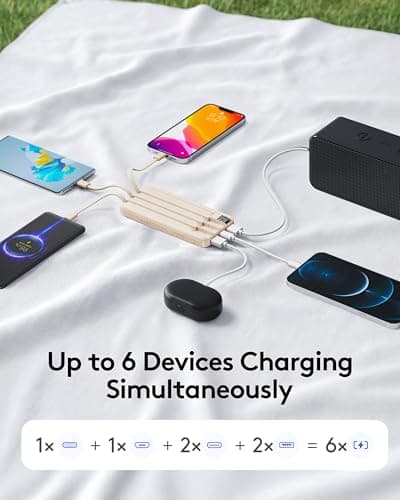 Orfeika 10000mAh Power Bank, 22.5W Fast Charging Portable Charger — view 4
