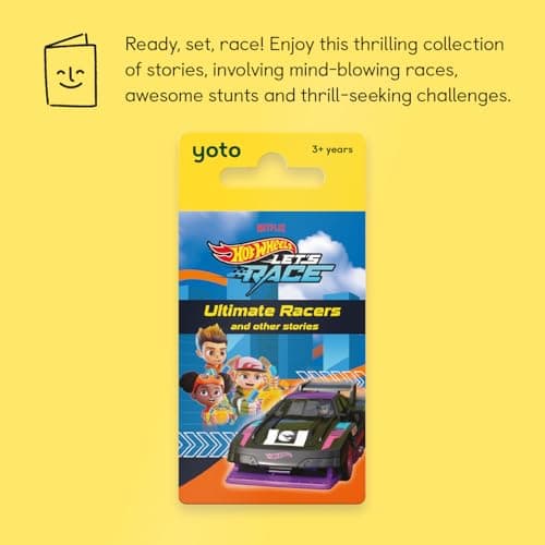 Yoto Hot Wheels Let's Race - Kids Audio Card for Use with Player & Mini All–in–1 Audio Player, Educational & Screen–Free Listening with Fun Playtime, Bedtime & Travel Stories, Ages 3+ — view 2