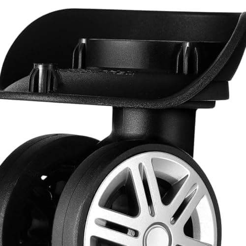 Suitcase Spinner Wheels - 2 Piece 360 Degree Swivel Rollers, Smooth Rolling Replacement Kit, Travel Luggage Wheel Set | Luggage Wheels For Travel Bag Duffle Business Vacation School Airplane — view 5