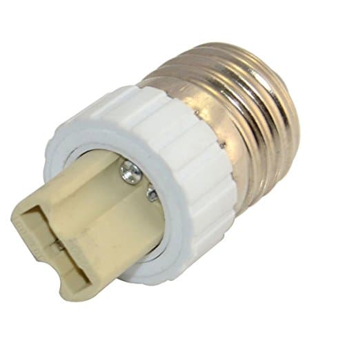 FINELED E27 to G9 Socket Adapter,E27 Male to G9 Female Bulb Base adaptor Converter(pack of 3) — view 4