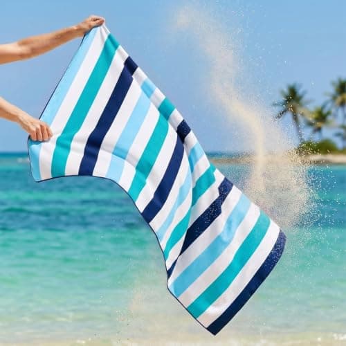 Exclusivo Mezcla Large Microfiber Quick Dry Beach Pool Towel, 152x76 cm — view 5