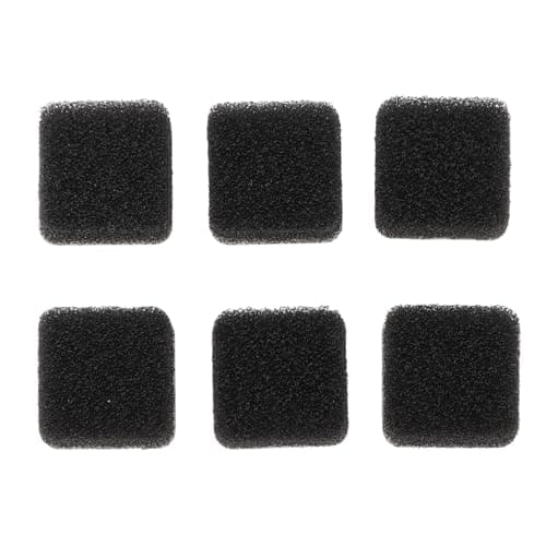 EIMSOAH Mic Wind Muff Noise Reduction Sponge for X4 X3 Camera, Windproof Cotton Accessory for Action Camera Mic Windscreen for Clear Sound Recording, 6pcs, Ideal for Outdoor Enthusiasts