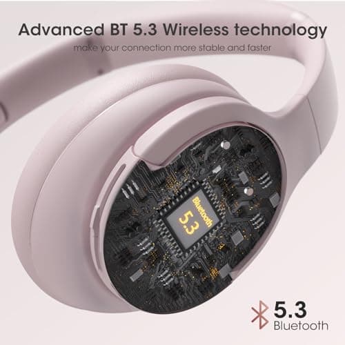 DOQAUS Bluetooth Headphones Over Ear, Headphones Wireless, APP Control — view 6