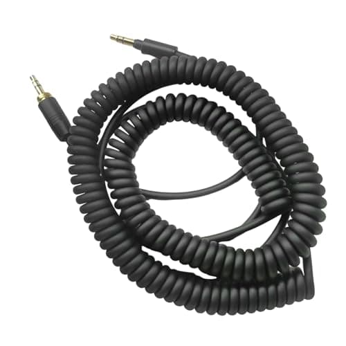 Tsophreniq Curled Sound ASSISTANT Cable for 1000XM5 Headphones Permanent PVC Substance Tall Loyalty Sound Twist Complimentary Spring Headphone Wire — view 4