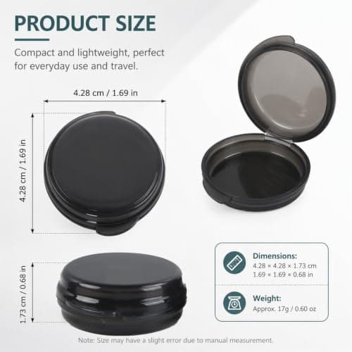 Rovelin 3 Pack Small Pill Box, Mini Pill Case Travel Pill Organizer — view 2