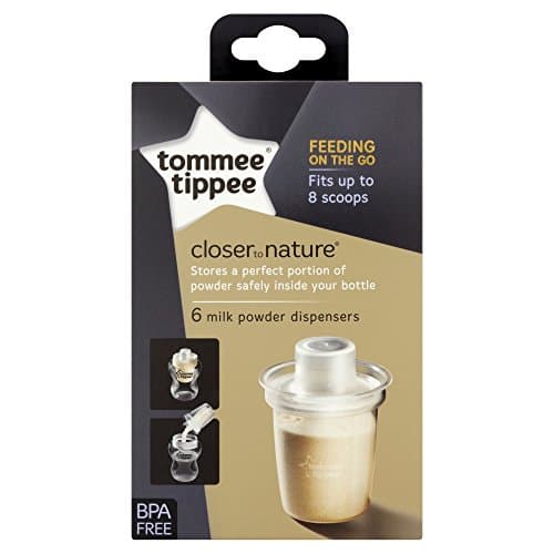Thermos Thermocafe Stainless Steel Flask, 0.5 L & Tommee Tippee Milk Powder Dispensers, 6 Pack — view 4