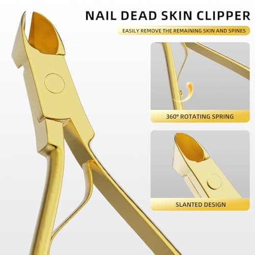 Manicure Set, Stainless Steel Nail Clipper Set with Travel Case — view 4