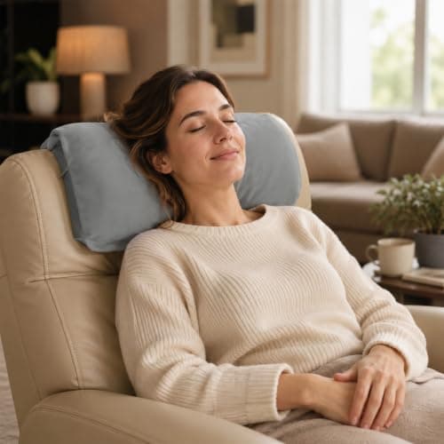 Vexilon Neck Pillow for Recliner Chair, Non-slip and Soft Chair Neck Pillow — view 3