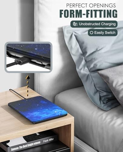 MoKo Case for 7" Kindle Paperwhite 12th Gen&Colorsoft 2024,Noche Azul — view 6