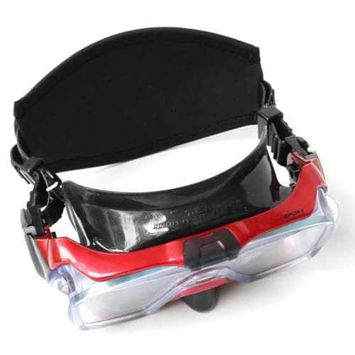 RALSPEC 2 x Neoprene Scuba Diving Mask Strap Cover for Dive Masks Snorkel Snorkellng Headband Anti-Tangle Hair Protector Slap Straps — view 2