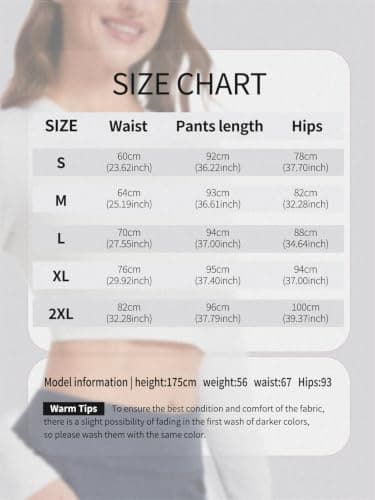 TMEOG Womens Fleece Lined Leggings with Pockets Navy,M — view 6