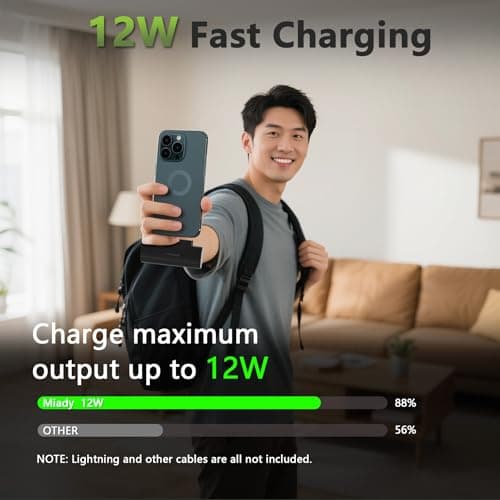 Miady 2-Pack Mini Power Bank 5000mAh, Type C Connector — view 4