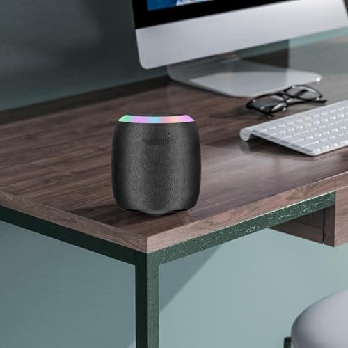 Portable Wireless Speaker - Mini Rgb bluetoth, Compact Loud Outdoor Audio Device, Travel Speakers | Suitable for Home Camping Picnic Beach Adventures Parties Music Streaming Entertainment Sesions — view 3
