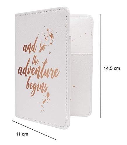Passport Holder – RFID Blocking Cover, Travel Organiser - PU Leather — view 3