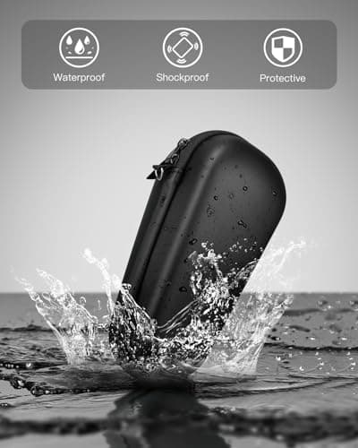 Yinke Case for Braun Series 3/5/7/9 Electric Razor Shaver, Hard Travel Protective Case, Extra Room for Accessories and Charger — view 5