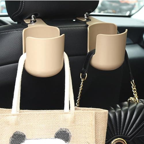 Foldable Rear Seat Holder for Car | Universal Hanging Drink Organizer — view 2