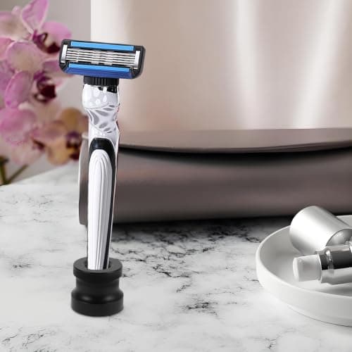 Aluminum Alloy Shaving Stand Toothbrush Holder for Travel Kits — view 6