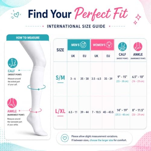 LEOSTEP 3 Pairs Compression Socks for Women & Men, 15-25mmHg Support — view 2