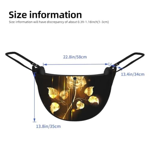 Gold Rose Car Seat Organizer Miscellaneous Sorting Bag Seat Backrest Bag — view 3