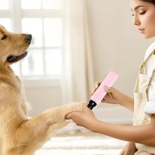 Electric Pet Nail Grinder USB Rechargeable Claw Grooming — view 3