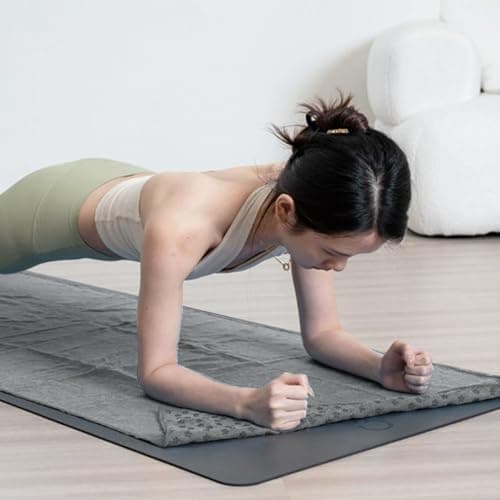 Oaygat Yoga Towel Sweat Absorbent Non-slip Yogas Towel Quick-drying yoga mat cloth Hot Yoga Towels Breathable Yoga Mat With Mesh Carrying Bag — view 2