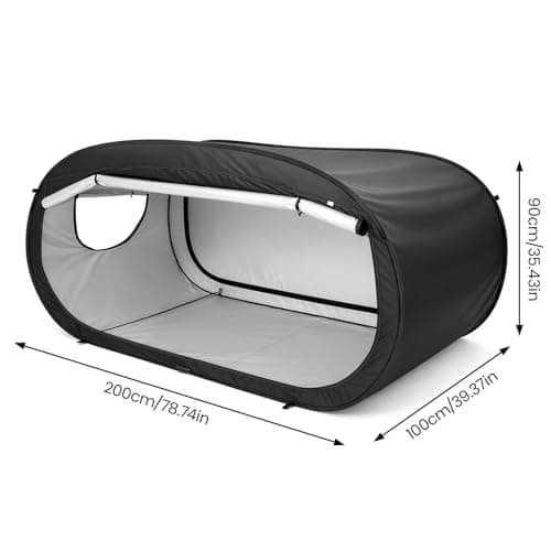 2-Door Camping Tent with Blackout Curtains — view 4