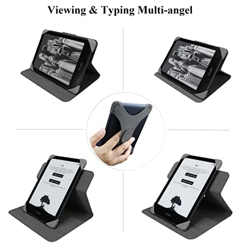 ZhaoCo Universal Detachable Case for 7'' Kindle Colorsoft Signature Edition (1st generation) 2024 / Kindle Paperwhite (12th generation) 2024, 6.8'' Kindle paperwhite (11th generation) 2021 - Teal — view 4