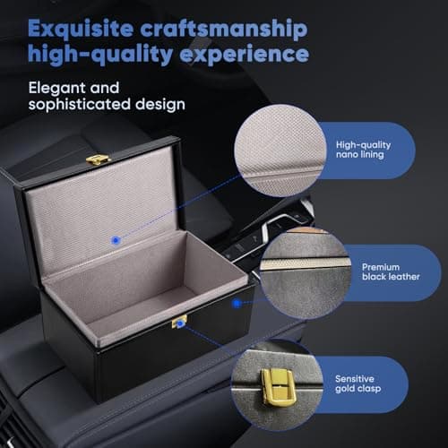 Dayacoco Faraday Box Large 22.2×13×10.5cm for Car Keys with 2 Pouches — view 5