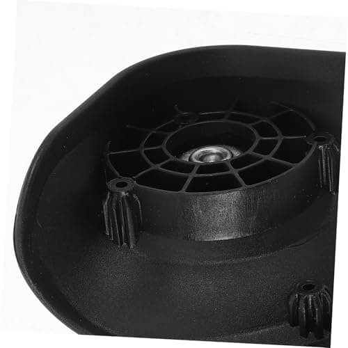 AKOOSY Luggage Wheels Replacement 2pcs Black ABS Universal Fit — view 3
