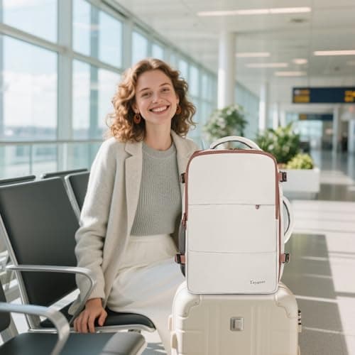 Taygeer Easyjet Cabin Bag 45x36x20 Underseat, Travel Backpack Women — view 2