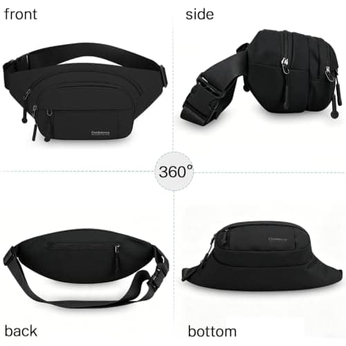 Bumbag Fanny Pack for Men,Waterproof Wowen Waist Bag — view 5