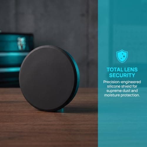 Zerodeko 4pcs Universal Projector Lens Cap - Silicone Protective Lens Lid - Ø63.5mm Projector Equipment Dust Cover - Waterproof Front Guard for Home Cinema — view 3