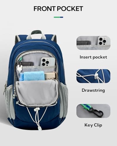 Waterfly 20L Hiking Backpack with Chest Strap, Small Rucksack for Men Women — view 5