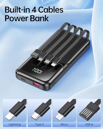 Power Bank 15000mAh USB C 22.5W Fast Charging Portable Charger — view 2