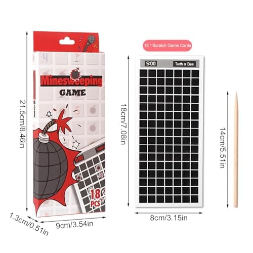 Ahuuen Scratch Puzzle Card Game Exciting Challenge Adventure Cards — view 5
