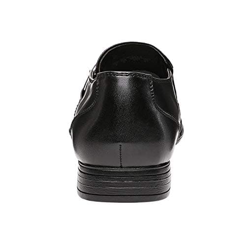 Bruno Marc Men's Slip-on Loafers Shoes,Size 9.5,Black,Giorgio-3 — view 5